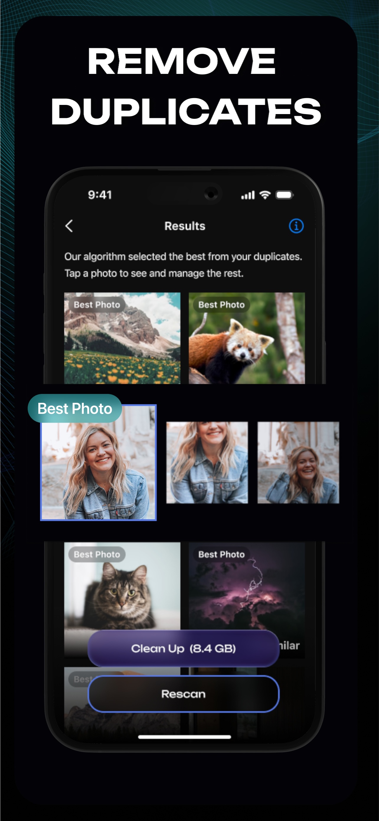 Remove Duplicate Photos screenshot
